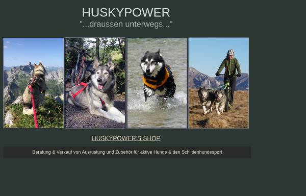 Vorschau von www.huskypower.ch, Loschadej's Schlittenhunde-Aktivitäten