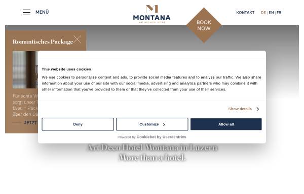 Vorschau von www.hotel-montana.ch, Hotel Montana