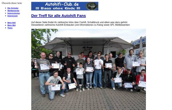 Vorschau von www.autohifi-club.de, Autohifi Club