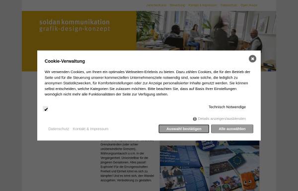 Vorschau von www.soldan-komm.de, SoldanKommunikation