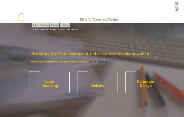 Vorschau von www.cd-kirchgessner.de, Büro für Corporate-Design und Grafikdesign, Inh. Elke Kirchgeßner