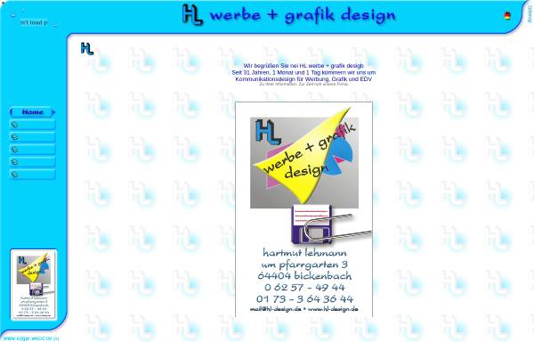 Vorschau von www.hl-design.de, HL Werbe- und Grafikdesign