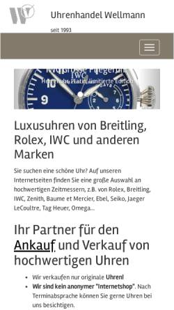 Uhrenhandel Wellmann