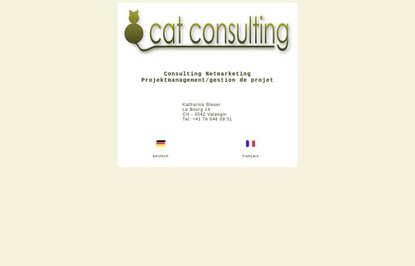 Vorschau von www.catconsulting.ch, Cat Consulting
