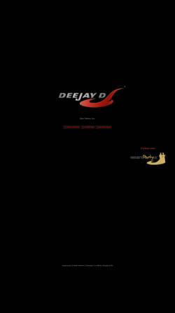 Vorschau der mobilen Webseite www.deejay-d.de, Deejay D