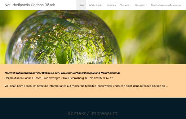 Vorschau von www.hp-roesch.de, Corinna Rösch
