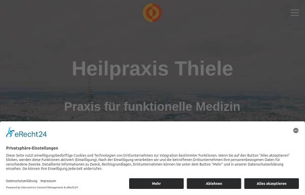 Vorschau von www.heilpraxis-thiele.de, Enrico Thiele