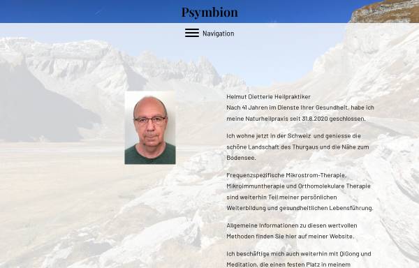 Vorschau von www.psymbion.com, Helmut Dietterle