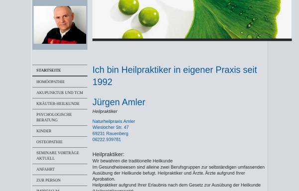 Vorschau von www.juergenamler.de, Jürgen Amler