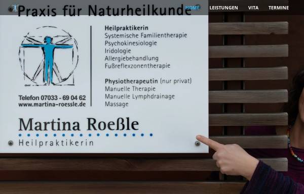 Vorschau von martina-roessle.de, Martina Roeßle - Praxis für Naturheilkunde