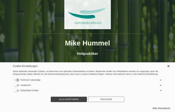 Vorschau von www.nhp-hummel.de, Mike Hummel