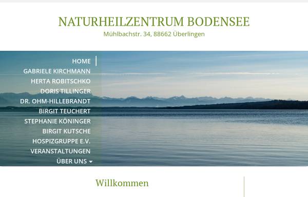 Vorschau von www.naturheilzentrum-bodensee.de, Naturmedizin am Bodensee