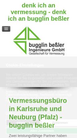Vorschau der mobilen Webseite www.bugglinbessler.de, Bugglin, Manfred