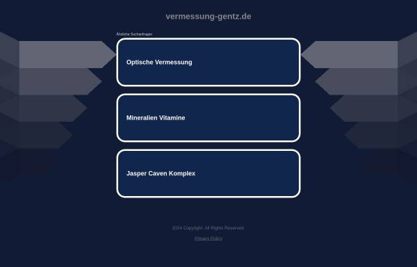 Vorschau von www.vermessung-gentz.de, Gentz, Winfried