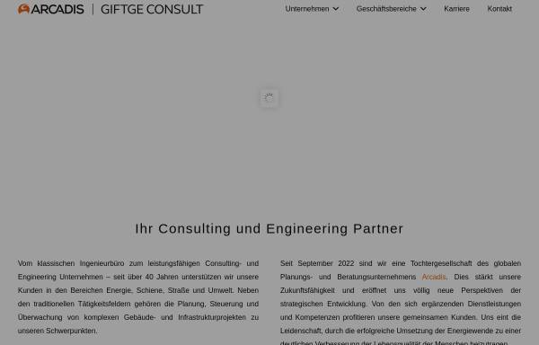Vorschau von giftgeconsult.de, Giftge Consult GmbH