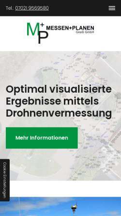 Vorschau der mobilen Webseite www.messen-planen.de, Greiß, Martin