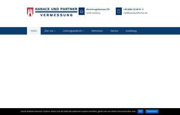 Vorschau von hanackundpartner.de, Hanack und Partner