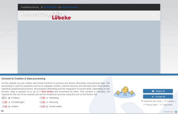 Vorschau von www.vb-luebcke.de, Lübcke, Holger