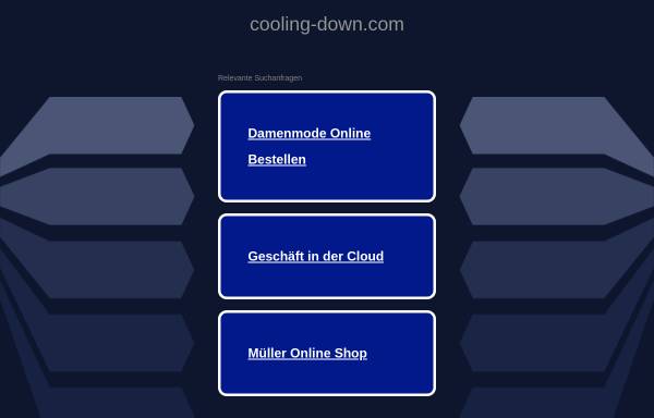 Vorschau von www.cooling-down.com, Cooling-Down: Das Weltklimaspiel