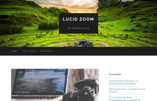 Vorschau von www.lucid-zoom.de, Lucid-Zoom
