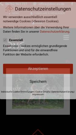 Vorschau der mobilen Webseite www.mechelaar.de, Deutscher Malinois Club e.V.