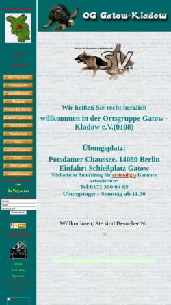 Vorschau der mobilen Webseite www.sv-og-gatow-kladow.de, SV OG Gatow - Kladow