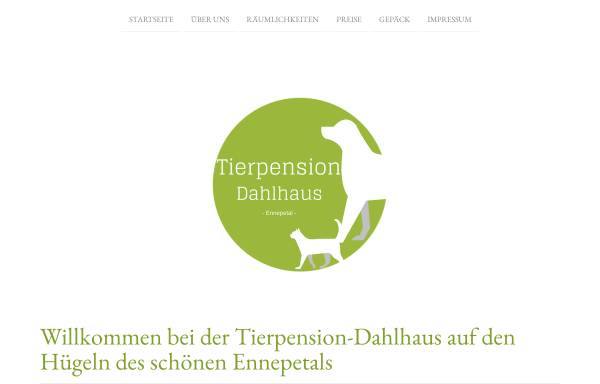 Vorschau von www.tierpension-dahlhaus.de, Tierpension Dahlhaus