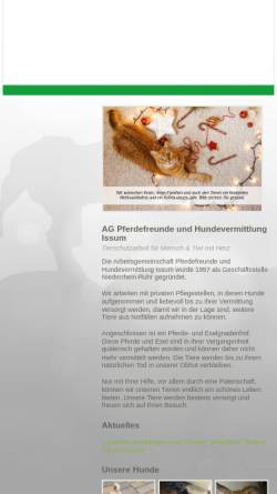Vorschau der mobilen Webseite www.bmt-issum.de, Bund gegen Missbrauch der Tiere e.V., Landesverband NRW