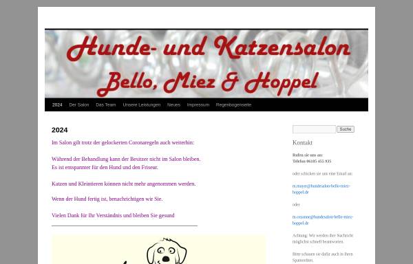 Vorschau von www.monis-hundepflege.de, Moni`s Hundepflege