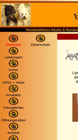 Vorschau der mobilen Webseite www.hundewellness-sunrico.de, Sunrico