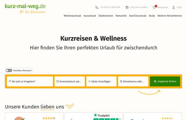Vorschau von www.kurz-mal-weg.de, Klasen Consulting GmbH