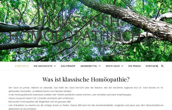 Vorschau von www.klassisch-homoeopathisch.de, Jens Kramer - Praxis für Klassische Homöopathie