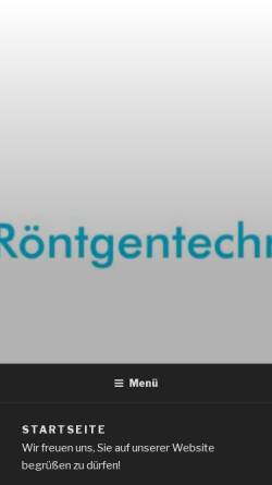 Vorschau der mobilen Webseite www.lgh-roentgentechnik.de, LGH Röntgentechnik, Inh. Dipl.-Ing. Wolfgang Langer, Jürgen Gröbel und Norbert Hiller