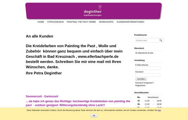 Vorschau von www.deginther.de, Petra Deginther - Strickdesign