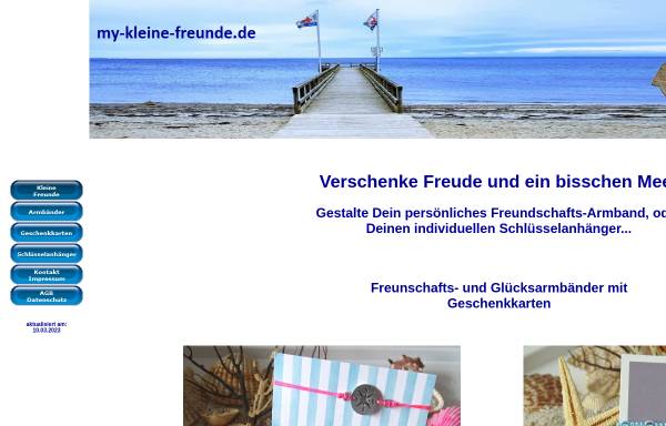 Vorschau von www.my-kleine-freunde.de, Kleine Freunde, Manuela Meier-Wiedenbach