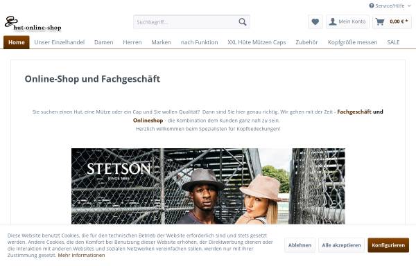 Hut-Online-Shop.de, Christoph Dreis