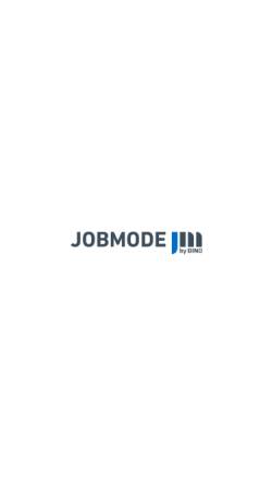 Vorschau der mobilen Webseite www.jobmode.de, Job Mode