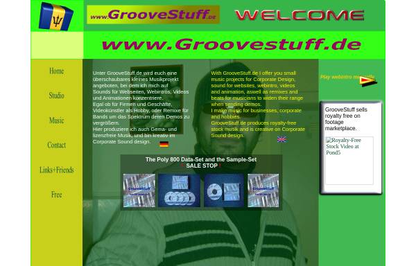 Vorschau von www.groovestuff.de, Groovestuff