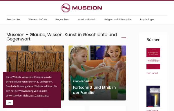 Vorschau von www.museion.ch, MUSEION