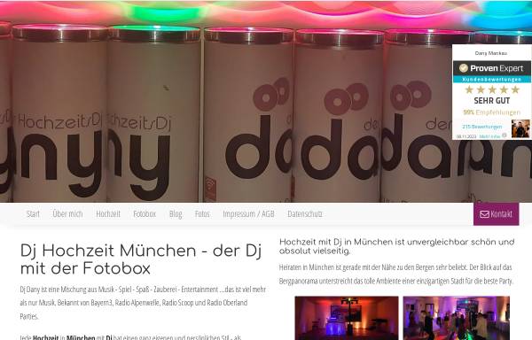 Vorschau von www.djdanymc.de, DJ DanyMC