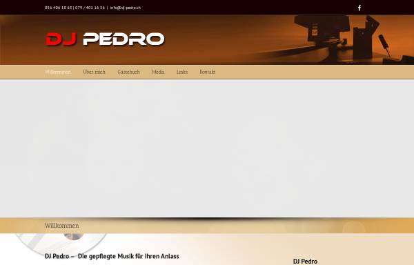 Vorschau von www.dj-pedro.ch, DJ Pedro