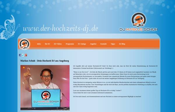 Vorschau von www.hochzeits-dj-bubi.de, Hochzeitsdj Bubi