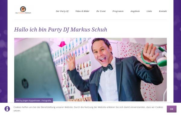 Vorschau von www.party-dj-markus.de, Party-DJ Markus