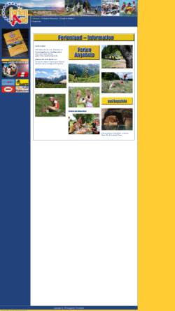 Vorschau der mobilen Webseite ferienland.at, Ferienland Österreich