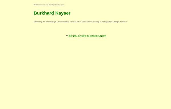 Burkhard Kayser