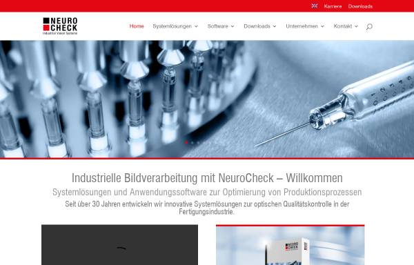 Vorschau von www.neurocheck.de, NeuroCheck GmbH