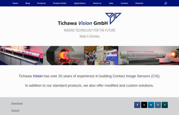 Vorschau von www.tichawa-vision.com, Tichawa Vision GmbH und Tichawa Technology GmbH