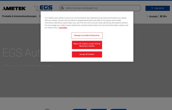 Vorschau von www.egsgmbh.de, EGS Automatisierung GmbH