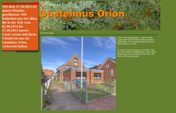 Vorschau von www.stern-orion.de, Haus Orion