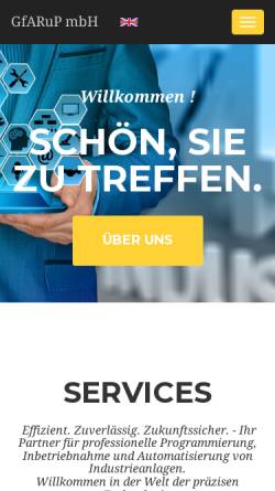 Vorschau der mobilen Webseite www.ib-rup.de, Reinhardt & Partner